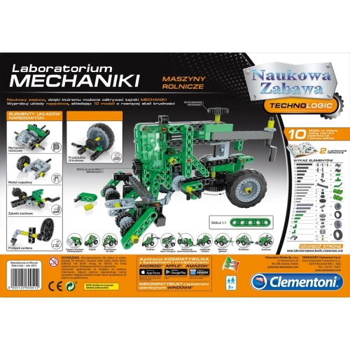 zestaw kreatywny naukowy